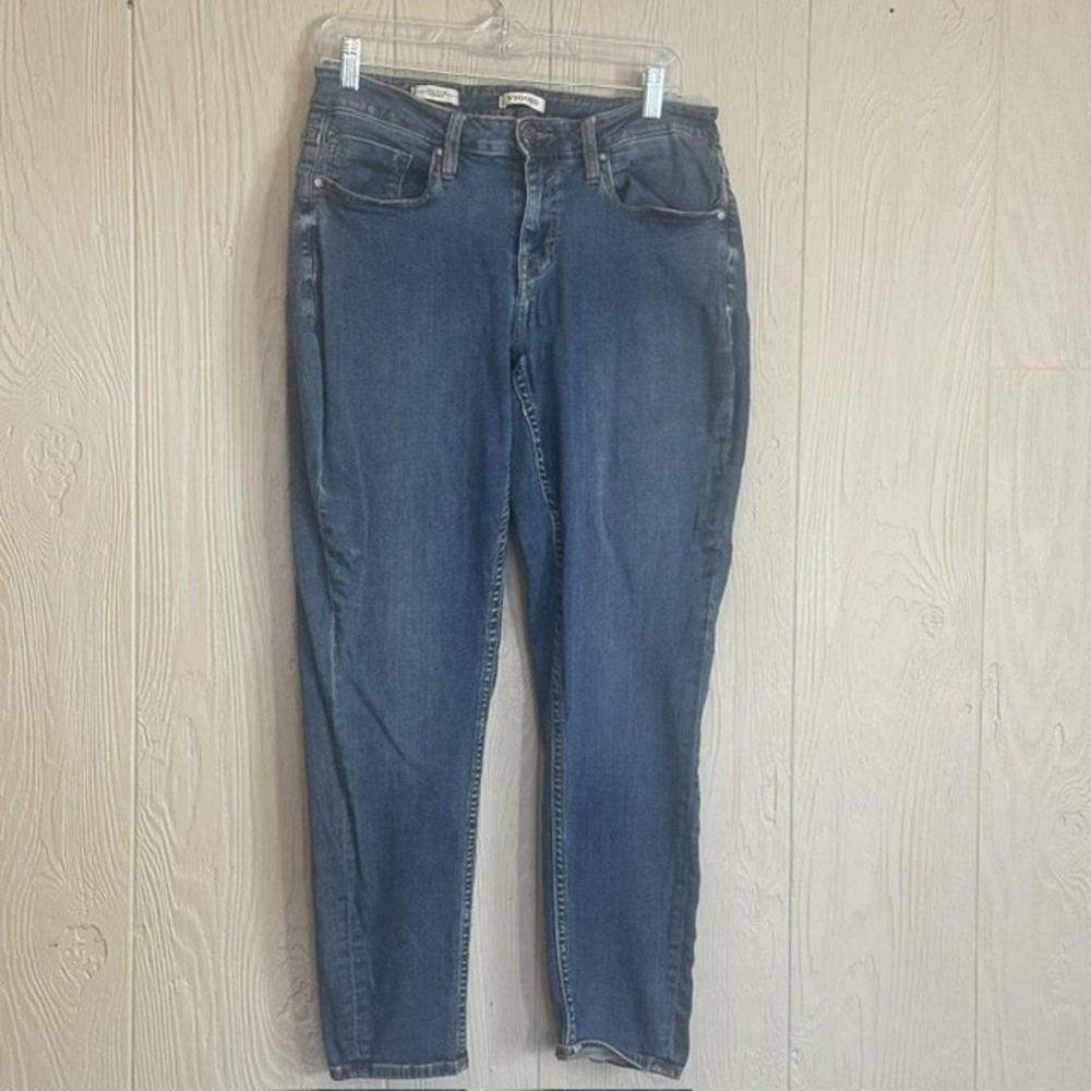 Vigoss Jagger Skinny Jeans Womens‎ 14 Medium Wash Denim Stretch Mid Rise Blue